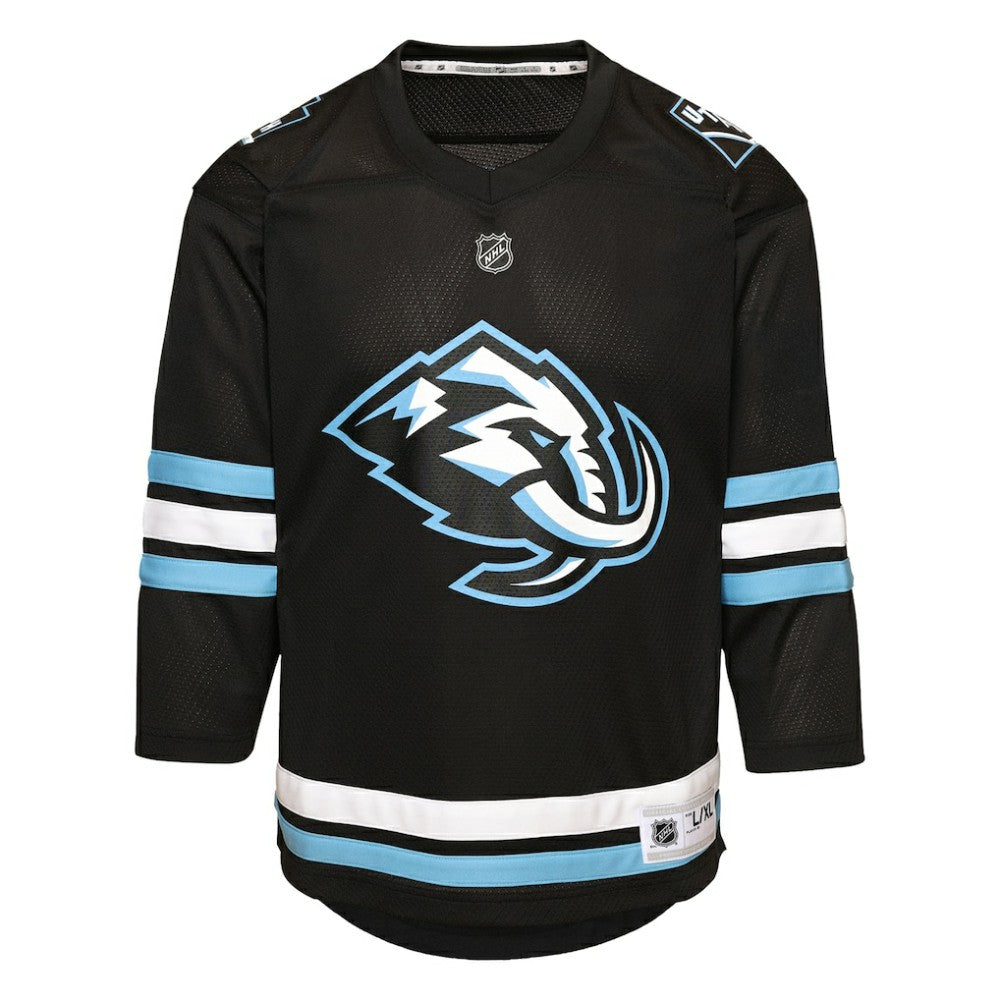 Utah Mammoth Youth Home Replica Custom Jersey - Black | NHL on sale