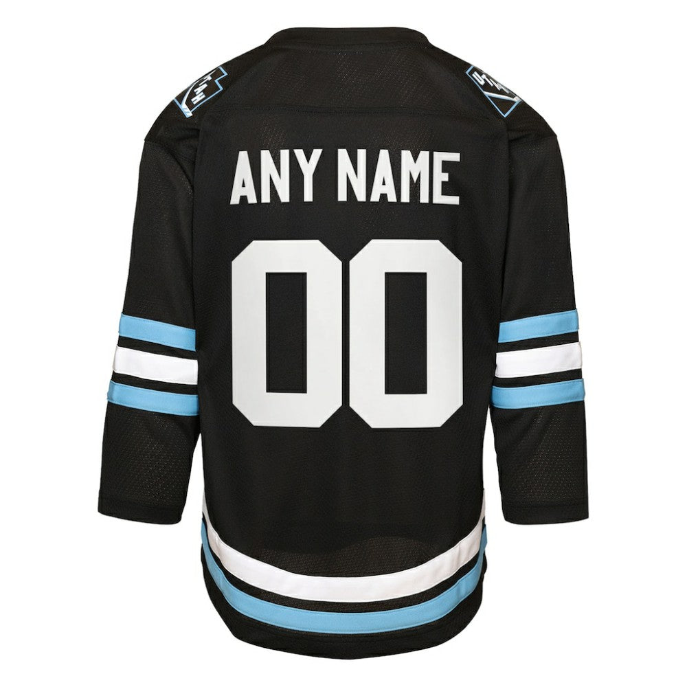 Utah Mammoth Youth Home Replica Custom Jersey - Black | NHL on sale