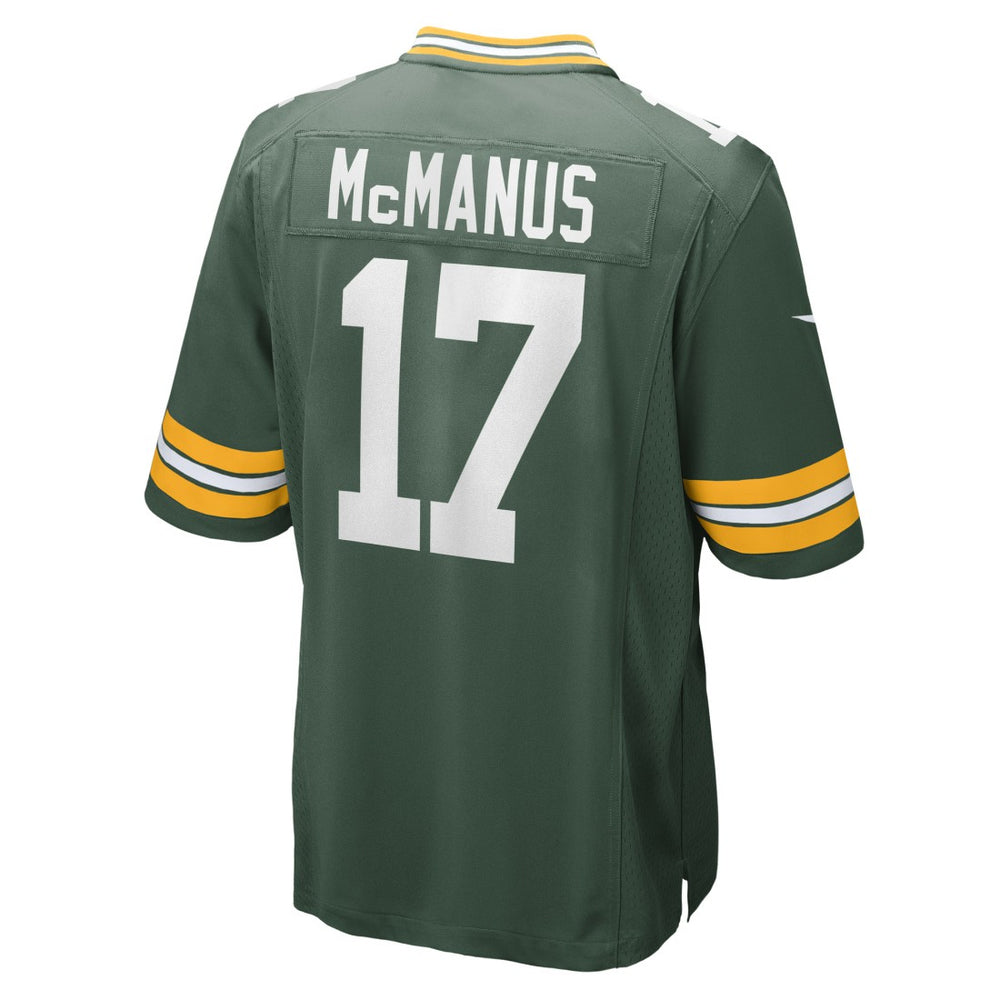 Brandon McManus Green Bay Packers Team Game Jersey - Green - Nike