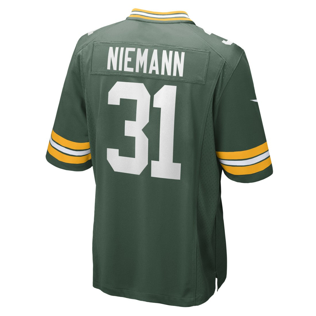 Nick Niemann Green Bay Packers Team Game Jersey - Green - Nike