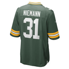Nick Niemann Green Bay Packers Team Game Jersey - Green - Nike