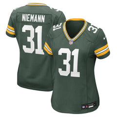 Nick Niemann Green Bay Packers Women's Team Game Jersey - Green - Nike