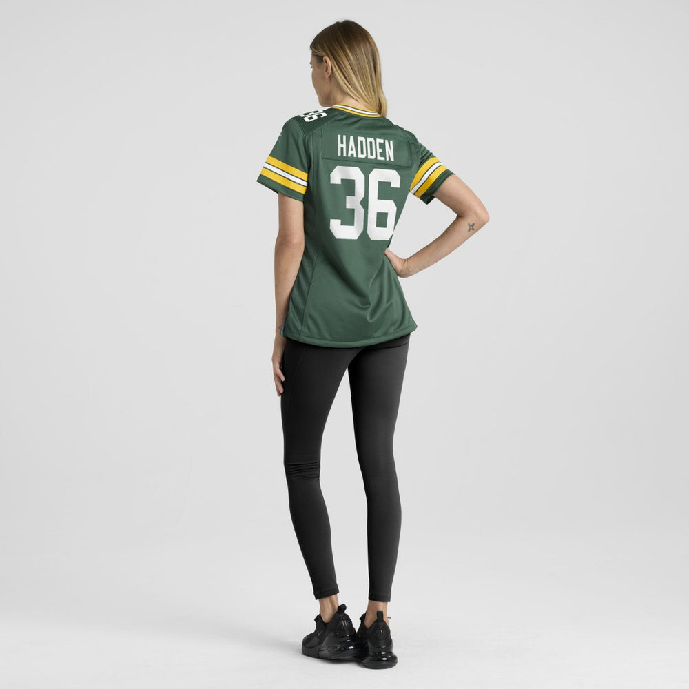 Kamal Hadden Green Bay Packers Women's Team Game Jersey - Green - Nike