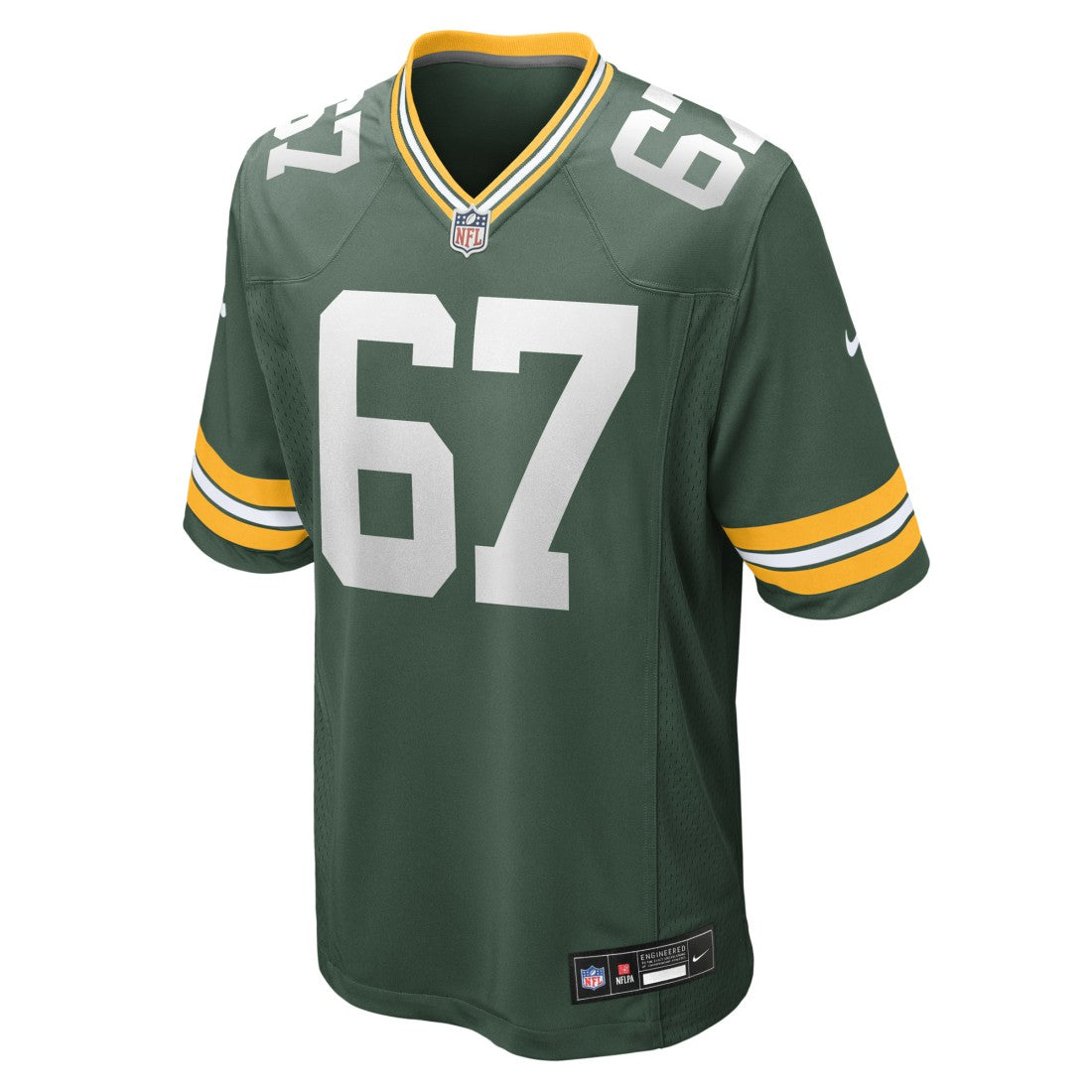 Donovan Jennings Green Bay Packers Team Game Jersey - Green - Nike