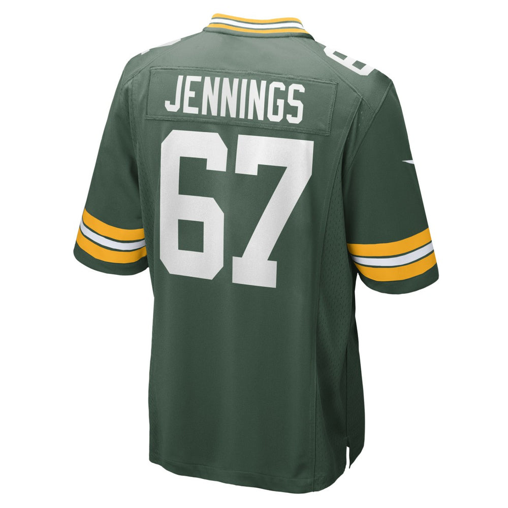 Donovan Jennings Green Bay Packers Team Game Jersey - Green - Nike