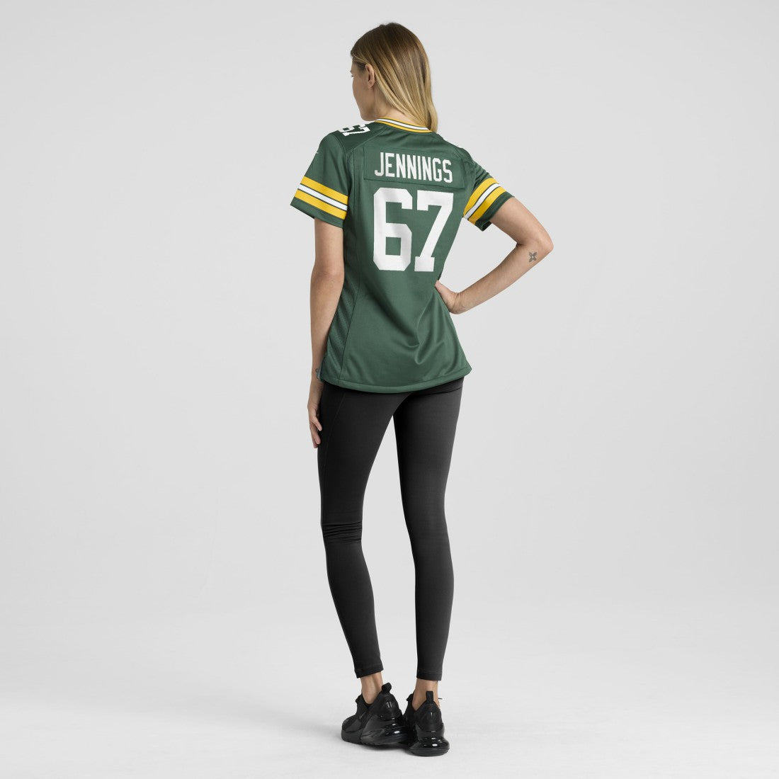Donovan Jennings Green Bay Packers Women's Team Game Jersey - Green - Nike
