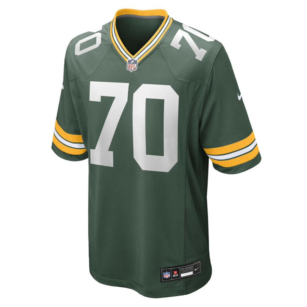 Darian Kinnard Green Bay Packers Team Game Jersey - Green - Nike
