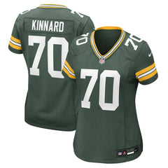 Darian Kinnard Green Bay Packers Women's Team Game Jersey - Green - Nike