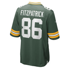 John FitzPatrick Green Bay Packers Team Game Jersey - Green - Nike