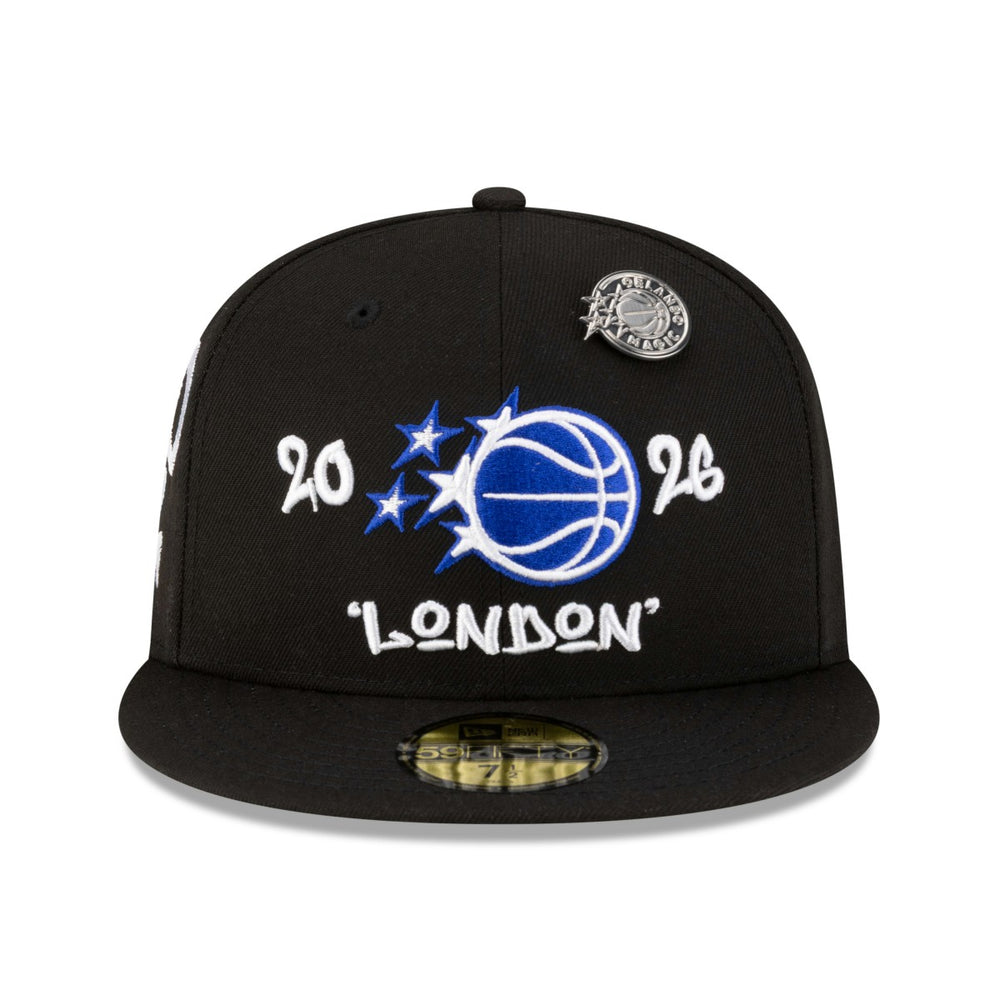 New Era Orlando Magic 2026 NBA Global Games London 59FIFTY Fitted Hat Black