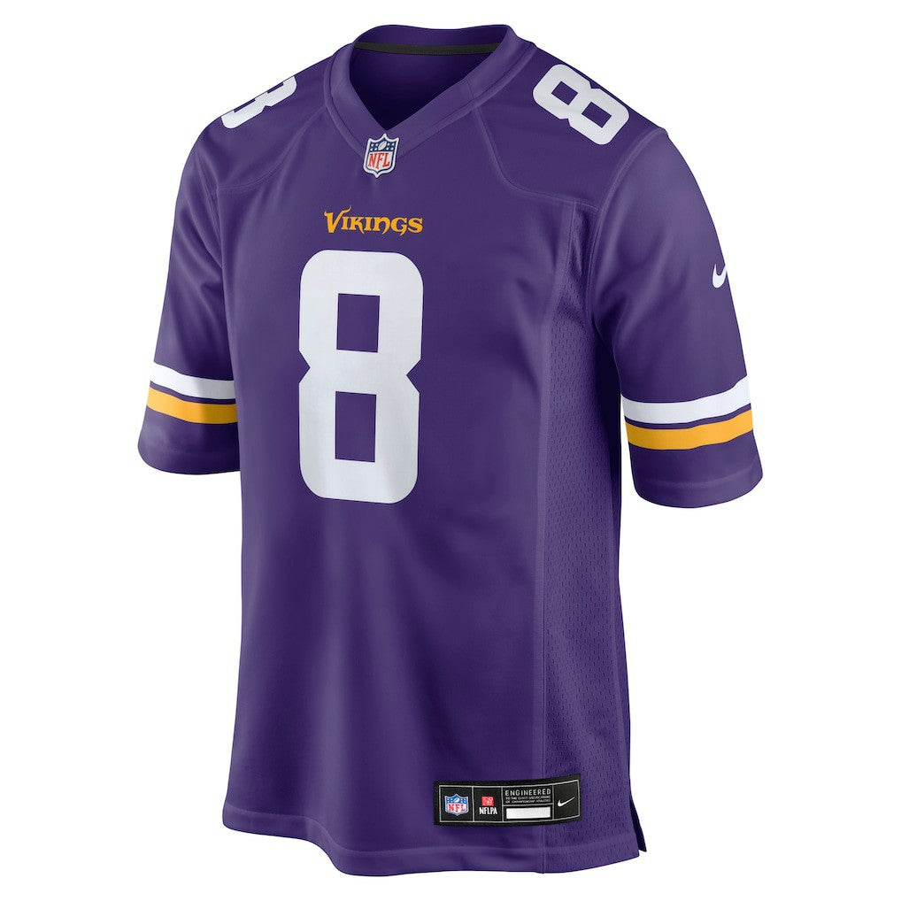 Jeff Okudah Minnesota Vikings Team Game Jersey - Purple - Nike