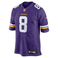 Jeff Okudah Minnesota Vikings Team Game Jersey - Purple - Nike