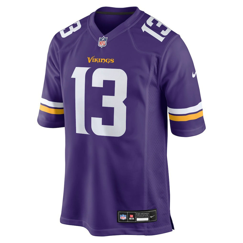 Tai Felton Minnesota Vikings Team Game Jersey - Purple - Nike