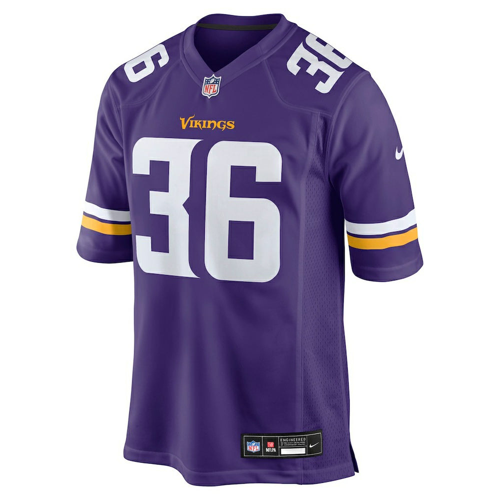 Zavier Scott Minnesota Vikings Team Game Jersey - Purple - Nike