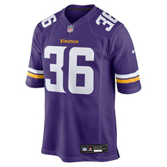 Zavier Scott Minnesota Vikings Team Game Jersey - Purple - Nike