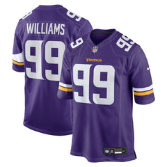 Elijah Williams Minnesota Vikings Team Game Jersey - Purple - Nike