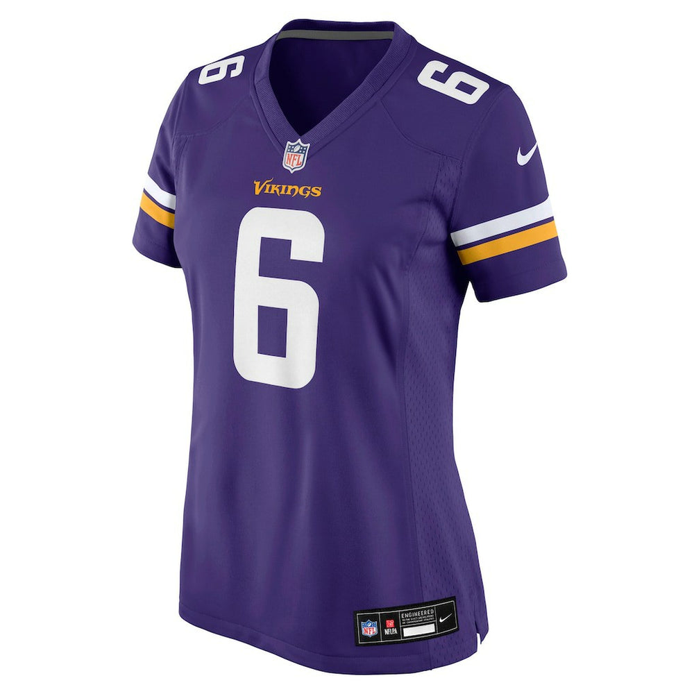 Dwight McGlothern Minnesota Vikings Women's Team Game Jersey - Purple - Nike