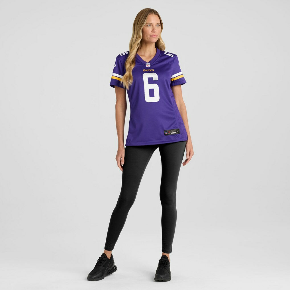 Dwight McGlothern Minnesota Vikings Women's Team Game Jersey - Purple - Nike