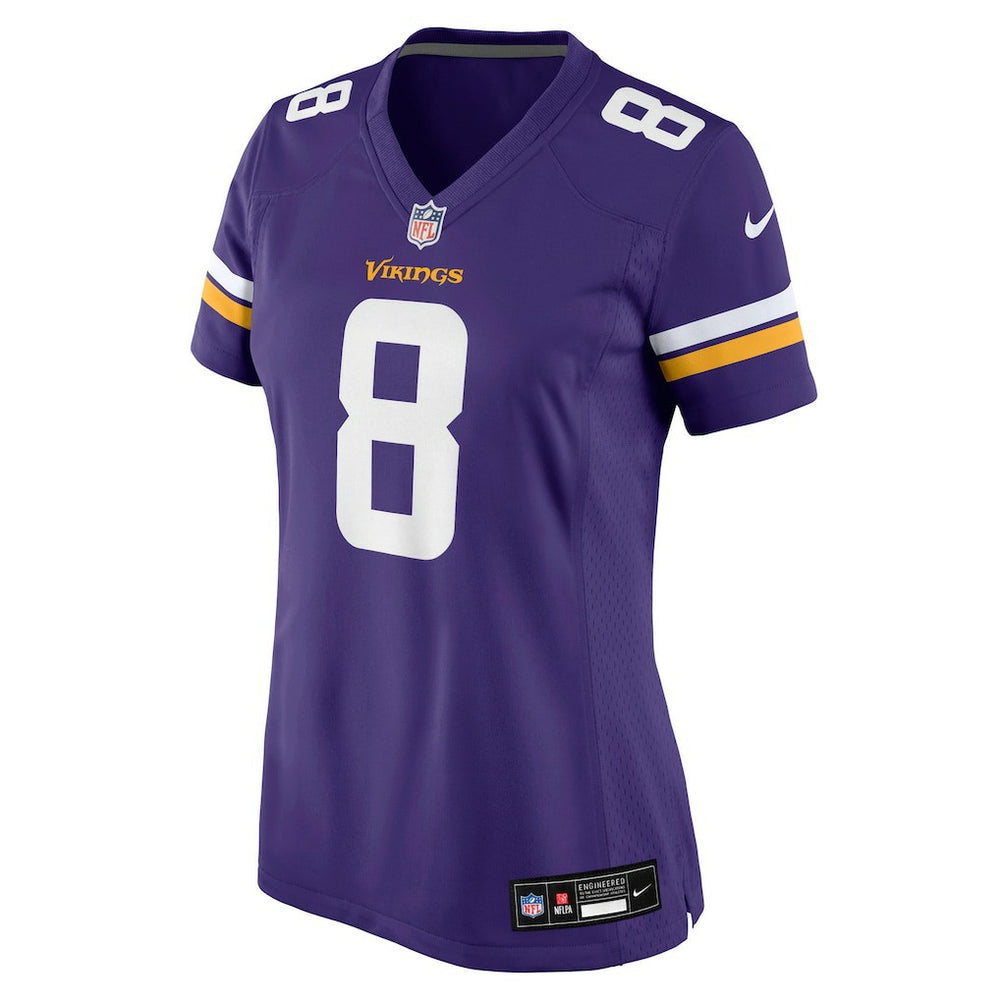 Jeff Okudah Minnesota Vikings Women's Team Game Jersey - Purple - Nike
