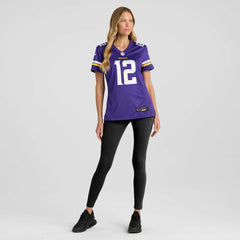 Max Brosmer Minnesota Vikings Women's Team Game Jersey - Purple - Nike