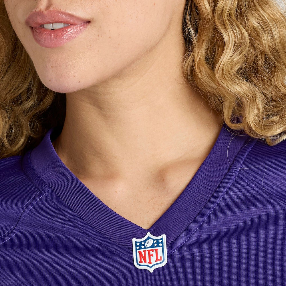 Max Brosmer Minnesota Vikings Women's Team Game Jersey - Purple - Nike