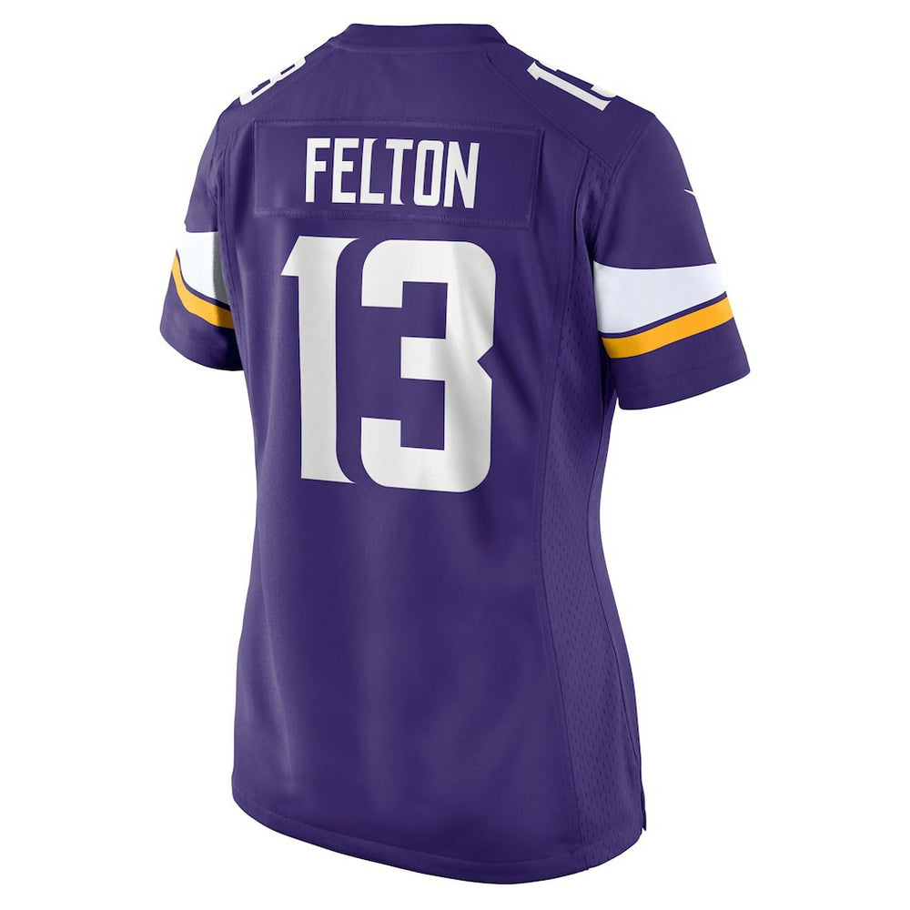 Tai Felton Minnesota Vikings Women's Team Game Jersey - Purple - Nike
