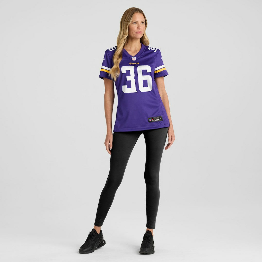 Zavier Scott Minnesota Vikings Women's Team Game Jersey - Purple - Nike