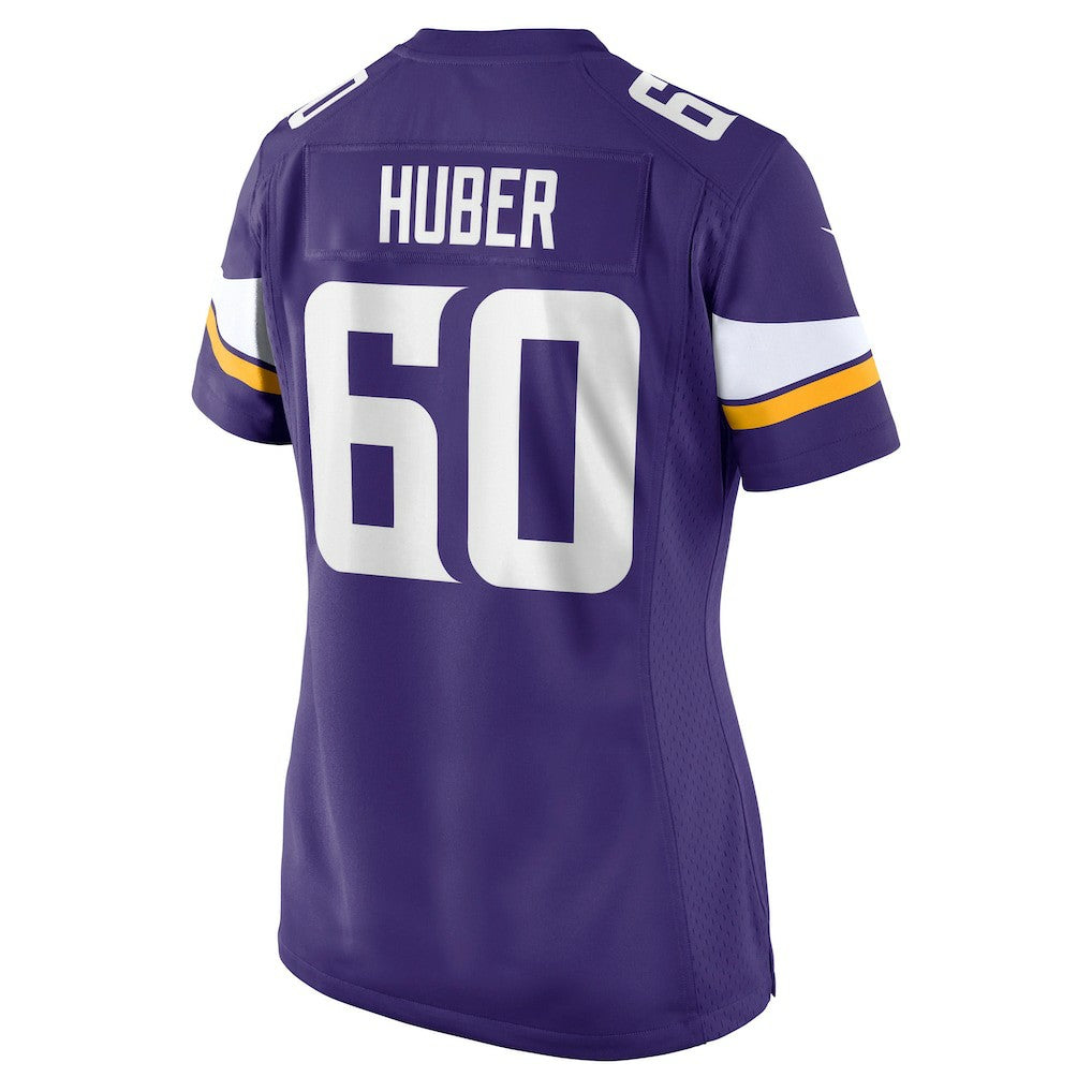 Joe Huber Minnesota Vikings Women's Team Game Jersey - Purple - Nike