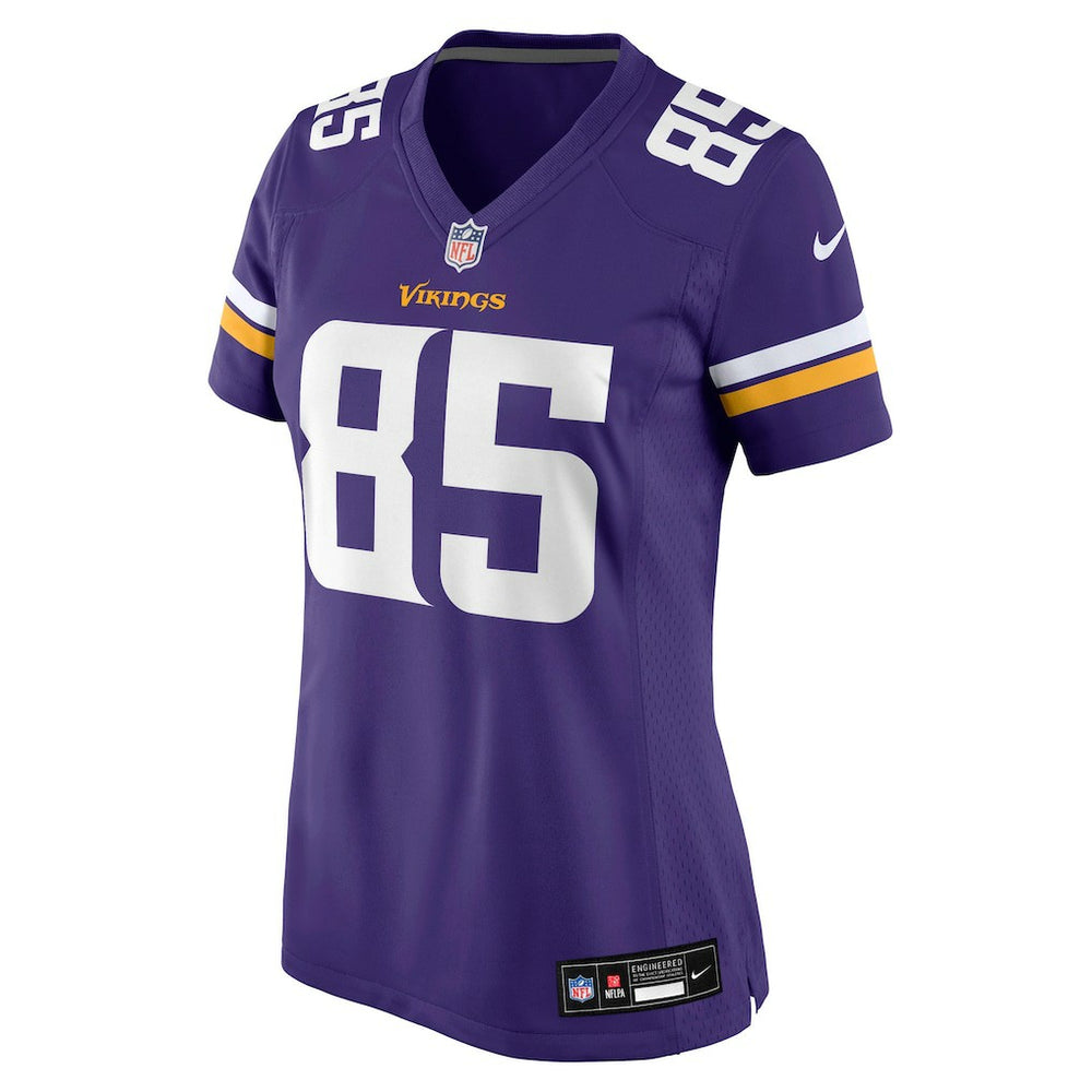 Ben Yurosek Minnesota Vikings Women's Team Game Jersey - Purple - Nike