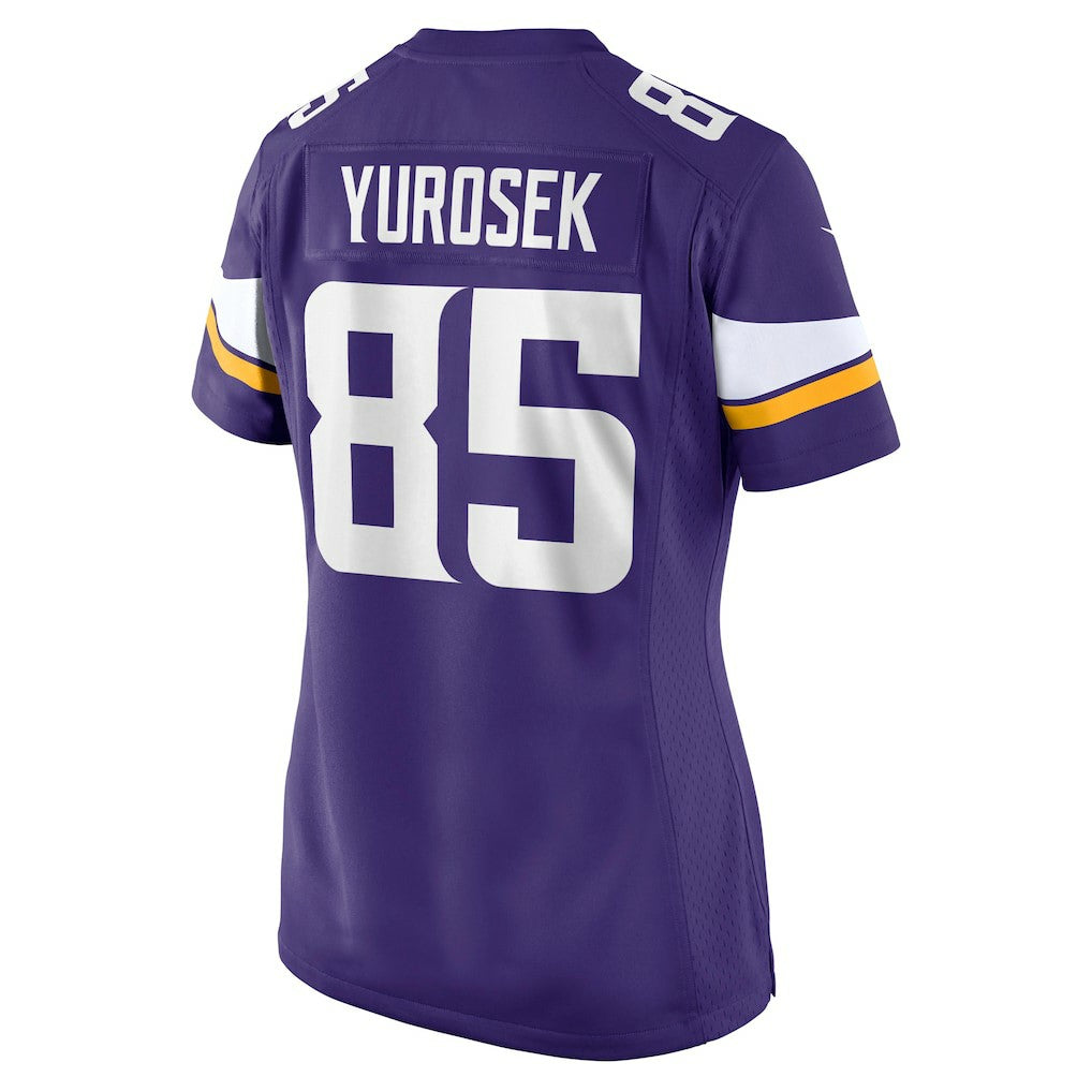 Ben Yurosek Minnesota Vikings Women's Team Game Jersey - Purple - Nike