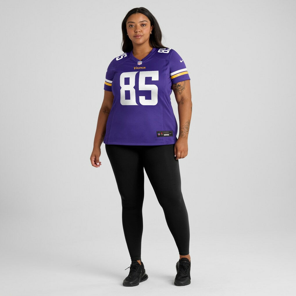 Ben Yurosek Minnesota Vikings Women's Team Game Jersey - Purple - Nike