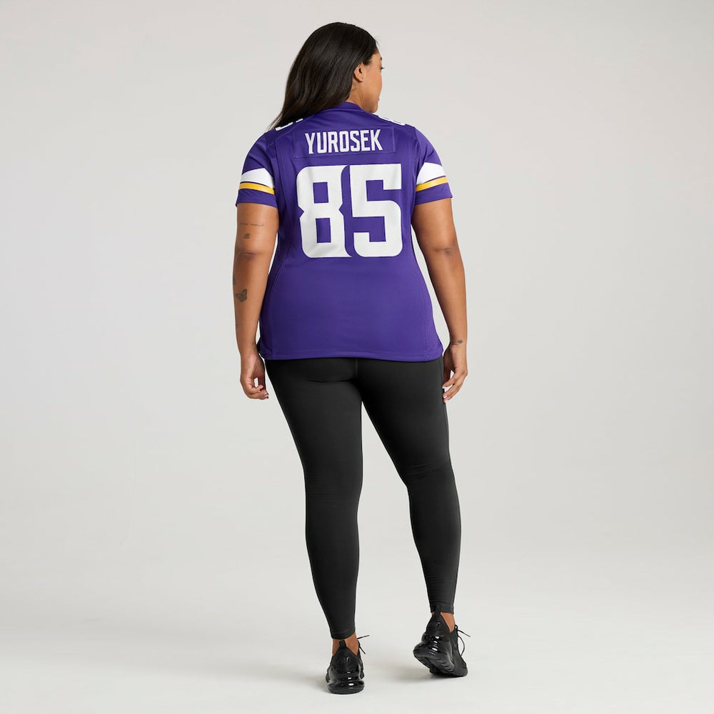 Ben Yurosek Minnesota Vikings Women's Team Game Jersey - Purple - Nike