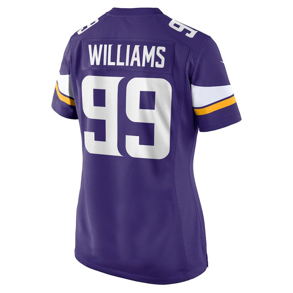 Elijah Williams Minnesota Vikings Women's Team Game Jersey - Purple - Nike