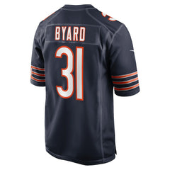 Kevin Byard Chicago Bears Team Game Jersey - Navy - Nike