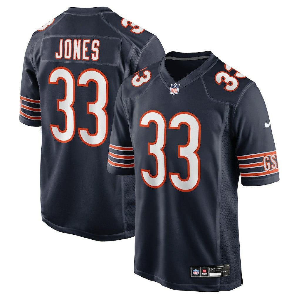 Jaylon Jones Chicago Bears Team Game Jersey - Navy - Nike