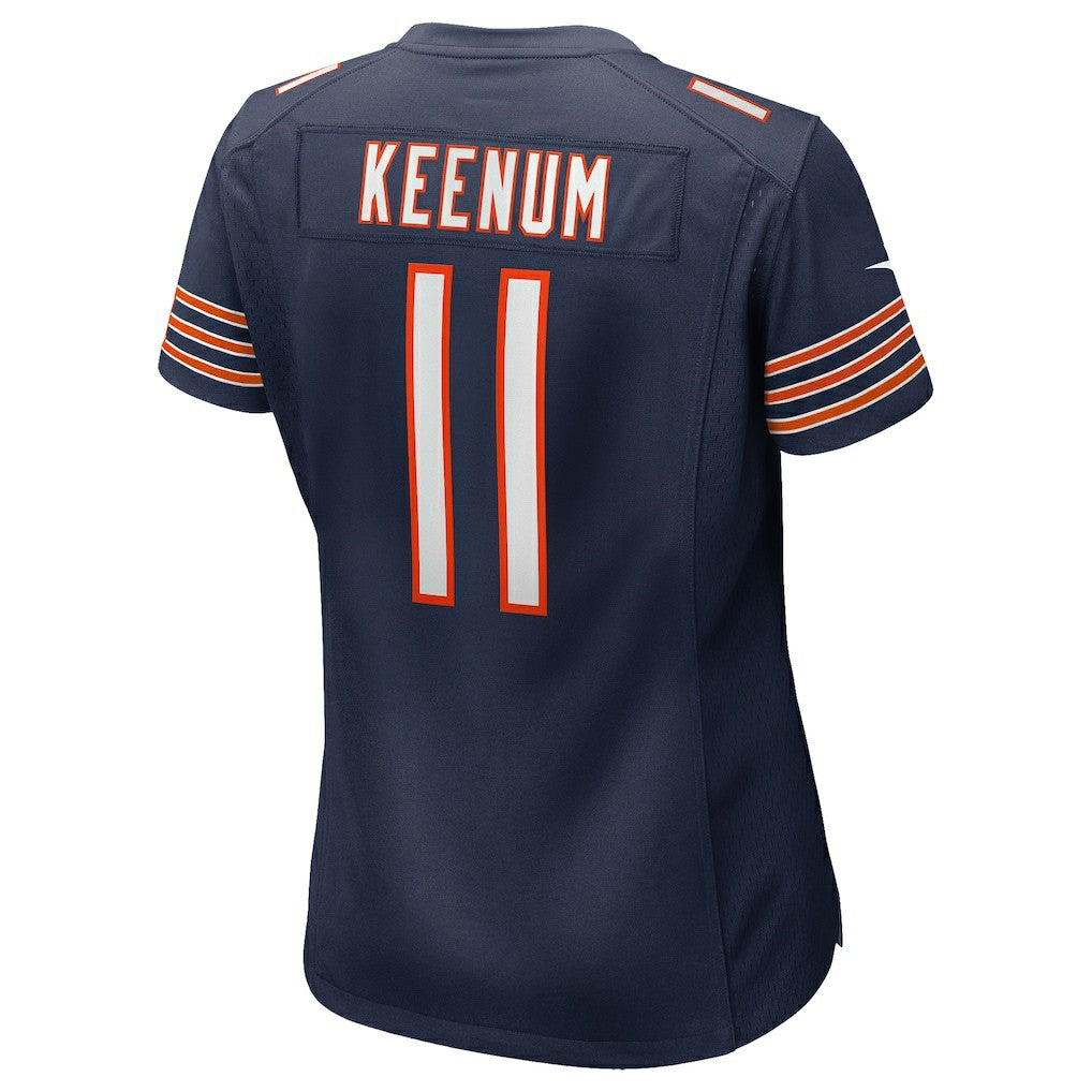 Case Keenum Chicago Bears Women's Team Game Jersey - Navy - Nike