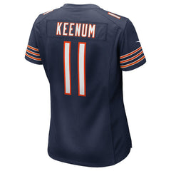 Case Keenum Chicago Bears Women's Team Game Jersey - Navy - Nike
