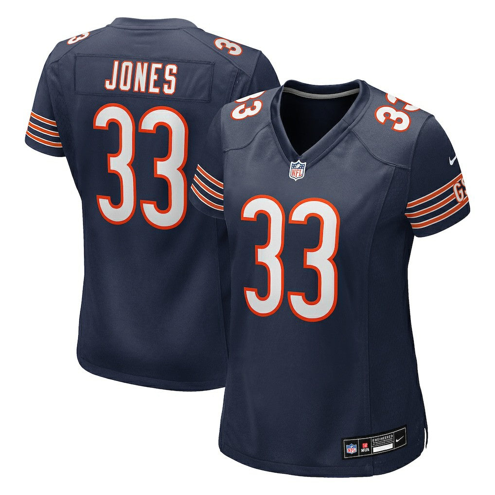 Jaylon Jones Chicago Bears Women's Team Game Jersey - Navy - Nike