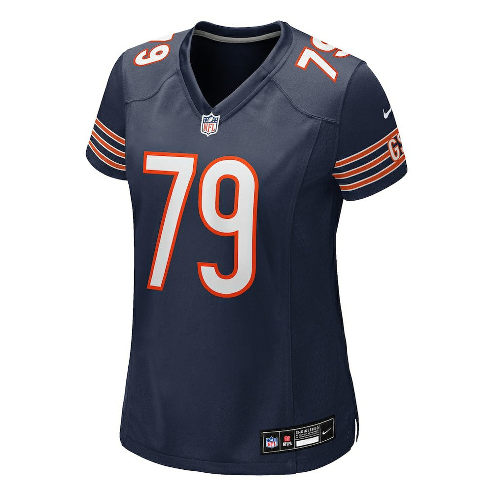 Theo Benedet Chicago Bears Women's Team Game Jersey - Navy - Nike