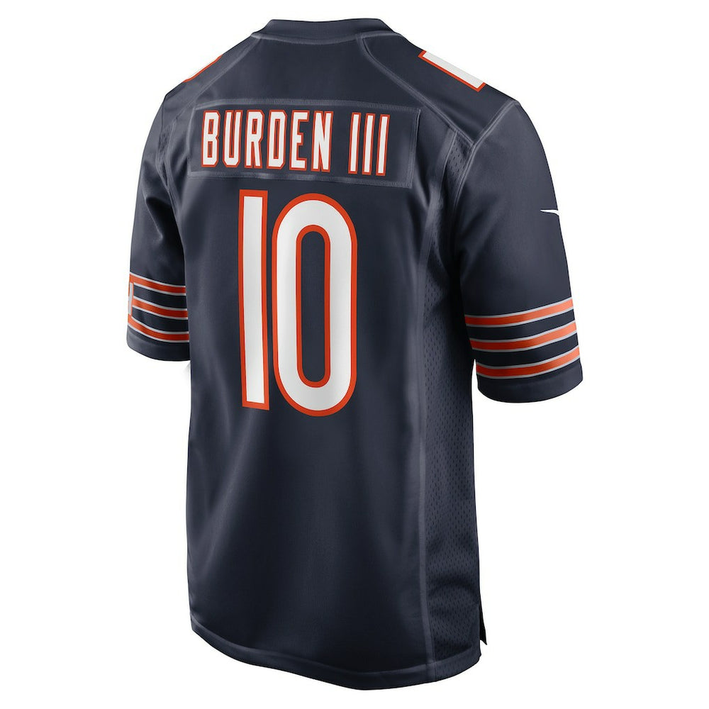 Luther Burden III Chicago Bears Team Game Jersey - Navy - Nike