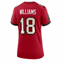 Josh Williams Tampa Bay Buccaneers Women's Team Game Jersey - Red - Nike