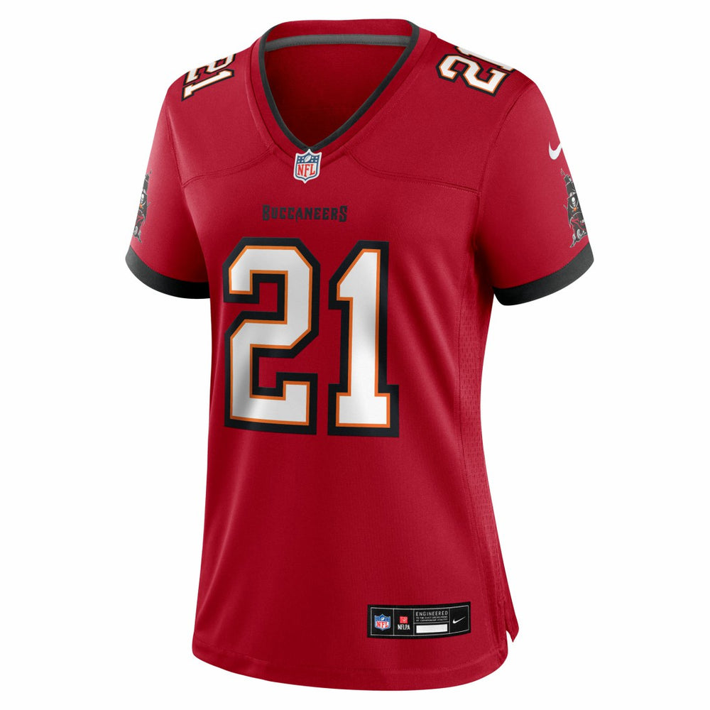 Benjamin Morrison Tampa Bay Buccaneers Women's Team Game Jersey - Red - Nike