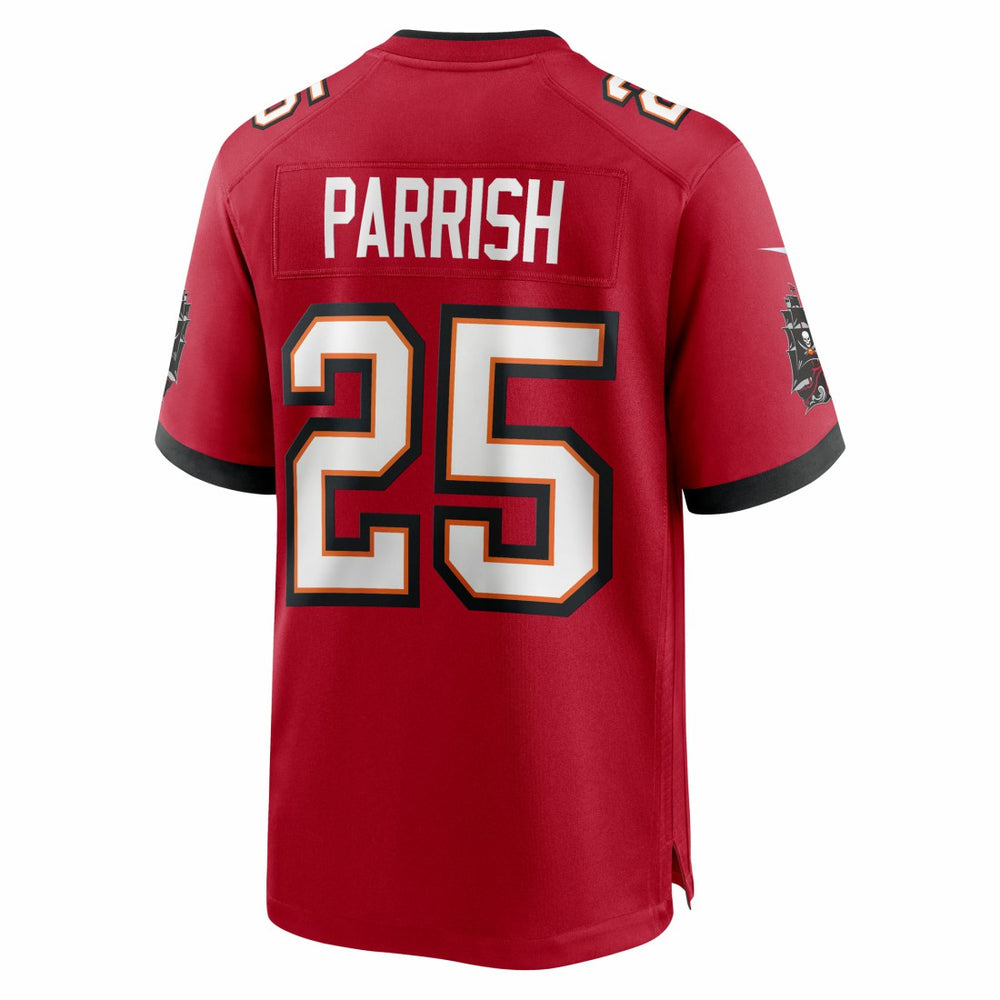 Jacob Parrish Tampa Bay Buccaneers Team Game Jersey - Red - Nike