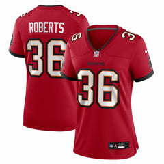 JJ Roberts Tampa Bay Buccaneers Women's Team Game Jersey - Red - Nike