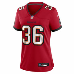 JJ Roberts Tampa Bay Buccaneers Women's Team Game Jersey - Red - Nike