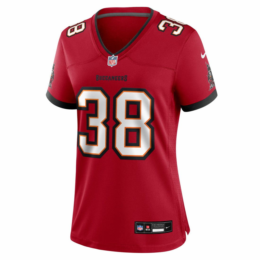 Rashad Wisdom Tampa Bay Buccaneers Women's Team Game Jersey - Red - Nike