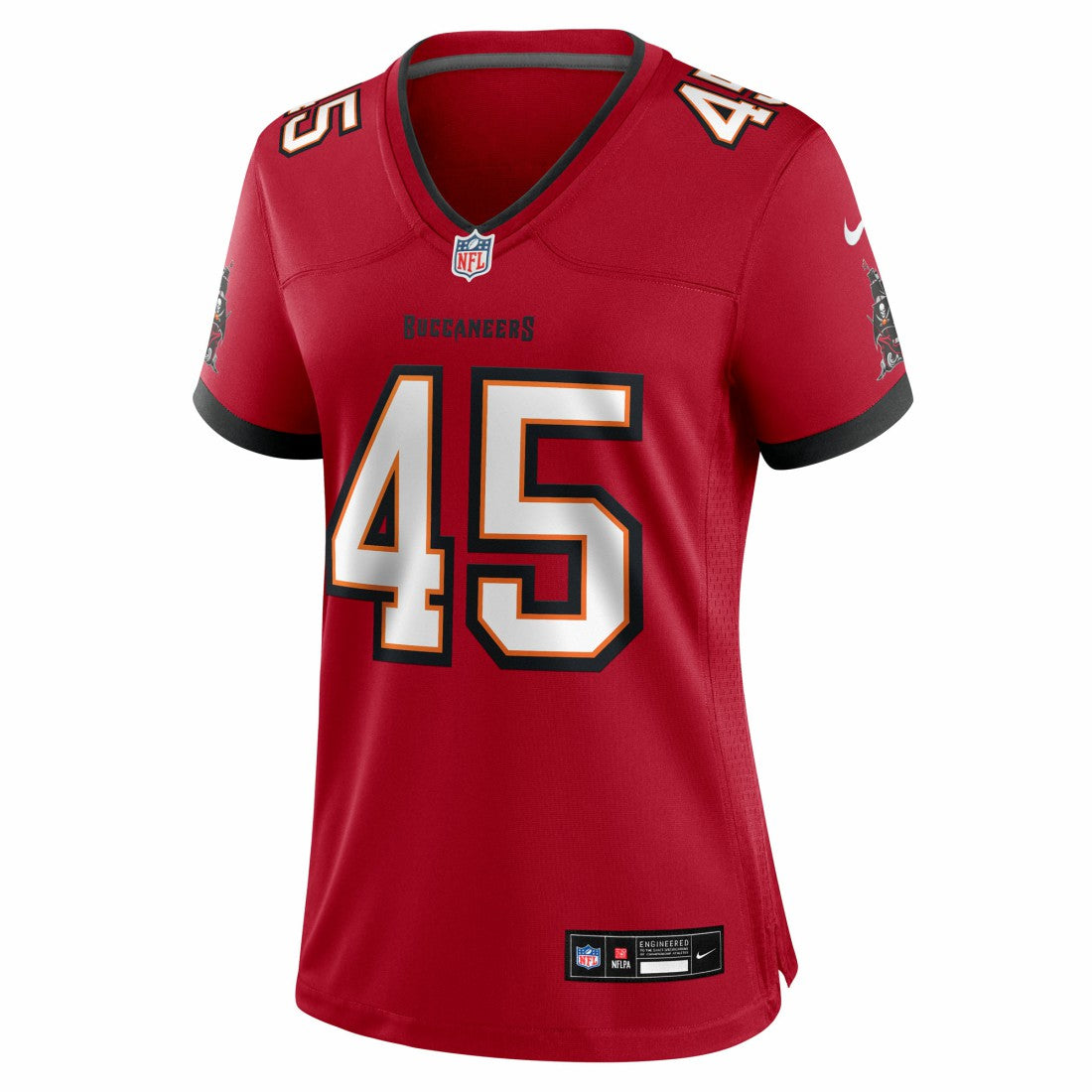 Deion Jones Tampa Bay Buccaneers Women's Team Game Jersey - Red - Nike