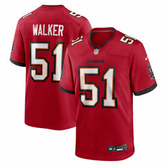 David Walker Tampa Bay Buccaneers Team Game Jersey - Red - Nike