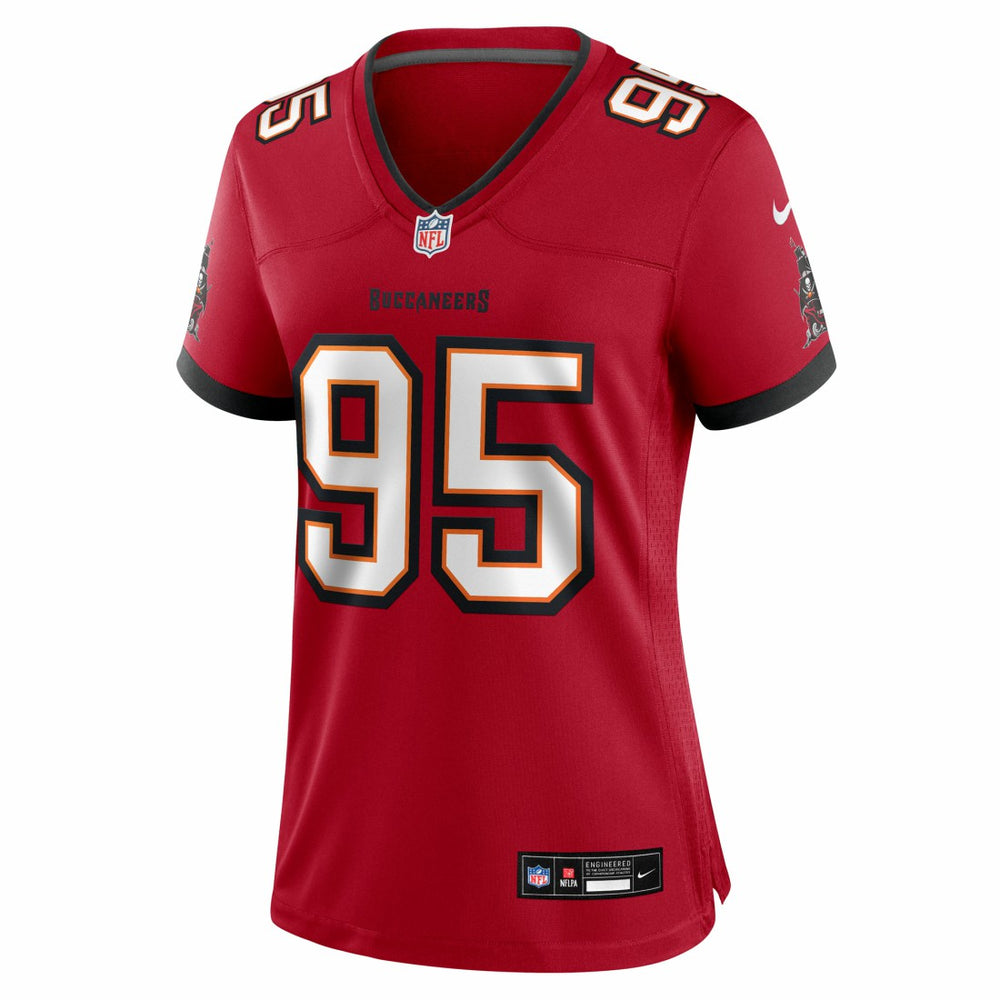 Elijah Roberts Tampa Bay Buccaneers Women's Team Game Jersey - Red - Nike