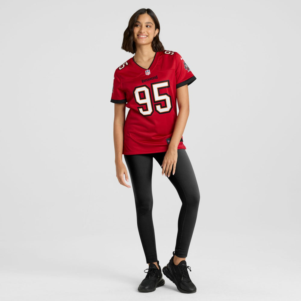 Elijah Roberts Tampa Bay Buccaneers Women's Team Game Jersey - Red - Nike